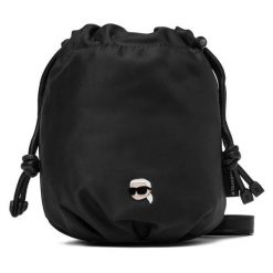 Torebka KARL LAGERFELD. Czarne torebki do ręki damskie KARL LAGERFELD, bez wzorów, bez dodatków. Za 519.99 zł.