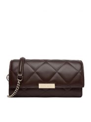 Nine West Torebka CEO-MONTANA-LDA7800A Brązowy. Brązowe torebki wizytowe damskie Nine West, bez wzorów, z materiału, bez dodatków. Za 179.99 zł.