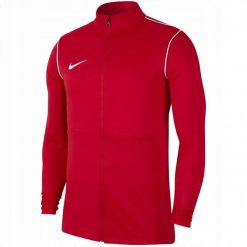 Męska Bluza Park 20 Track DriFIT. Czerwone bluzy męskie Nike, m, bez wzorów, bez ramiączek, bez kaptura. Za 178.99 zł.