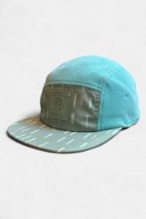 Zimowa czapka z polaru Unisex dla dorosłych z 5 panelami - migdałowa. Niebieskie czapki damskie AFTER ESSENTIALS, na zimę, bez wzorów, z materiału, eleganckie. Za 66.00 zł.