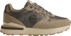 Buty damskie Lee Cooper brązowo-szare LCJ-25-03-3827LA 37. Brązowe obuwie sportowe damskie Lee Cooper, bez wzorów, bez zapięcia. Za 332.81 zł.