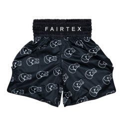 Spodenki bokserskie Fairtex Boxing Trunks BT2006 "Motif". Czarne szorty damskie FAIRTEX, bez wzorów, sportowe. Za 279.99 zł.