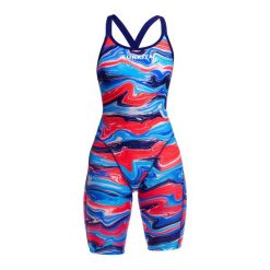 Strój kąpielowy z nogawkami damski Funkita Wave Craze Fast Legs. Stroje kąpielowe damskie Funkita, xs, bez wzorów, z materiału. Za 398.45 zł.