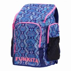 Plecak sportowy FUNKITA Space Case Blue Viper. Niebieskie plecaki męskie Funkita, bez wzorów, z tkaniny, biznesowe. Za 229.99 zł.