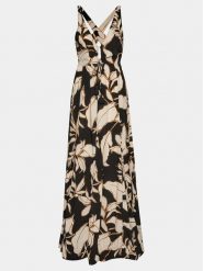 Maaji Sukienka letnia PT1975CLD601 Czarny Regular Fit. Czarne sukienki damskie Maaji, na lato, m, bez wzorów, z wiskozy, bez kołnierzyka, bez ramiączek. Za 269.99 zł.