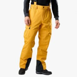 Spodnie narciarskie męskie Swedemount St. Anton Ski Pants wodoodporne. Żółte spodnie sportowe męskie SWEDEMOUNT, m, bez wzorów, narciarskie. Za 599.99 zł.