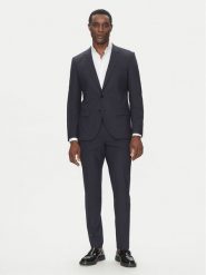 HUGO Garnitur Henry/Getlin232X 50530116 Granatowy Slim Fit. Niebieskie garnitury męskie Hugo, m, bez wzorów, z syntetyku. Za 1,599.00 zł.
