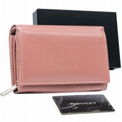 Portfel skórzany 4U Cavaldi RD-02-GCL różowy. Czerwone portfele damskie 4U Cavaldi, ze skóry. Za 69.99 zł.