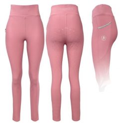Legginsy jeździeckie z silikonowym lejem JD ATTACK Cathrine. Czerwone legginsy damskie JD ATTACK, bez wzorów, z tkaniny. Za 329.00 zł.