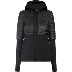 Sweter damski Didriksons Annema. Czarne swetry nierozpinane damskie Didriksons, bez wzorów, z materiału, sportowe, bez kołnierzyka, bez ramiączek. W wyprzedaży za 567.45 zł.