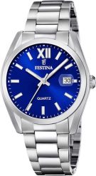 Zegarek męski Festina F20707-4 srebrny. Szare zegarki męskie Festina, bez wzorów, srebrne. Za 627.85 zł.