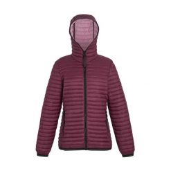 Kurtka Ocieplana Damska Rigain. Czerwone kurtki sportowe damskie Regatta, bez wzorów, z puchu, bez ramiączek, bez kaptura, trekkingowe. Za 151.99 zł.
