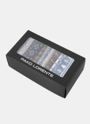 PAKO LORENTE - Zestaw skarpet męskich. Skarpety męskie Pako Lorente, bez wzorów, z bawełny. Za 89.99 zł.