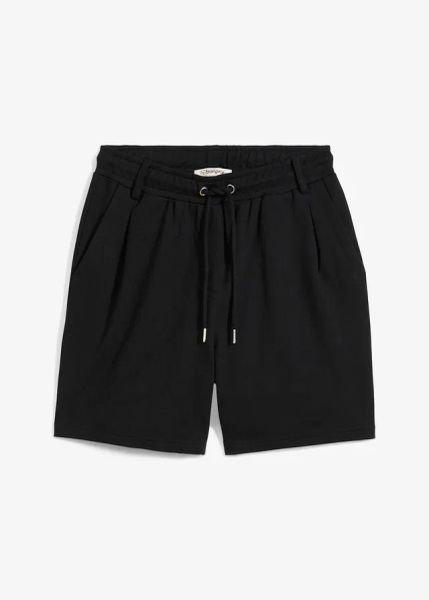 Spodnie dresowe. Czarne spodnie dresowe damskie bonprix, bez wzorów, z dresówki. Za 47.99 zł.