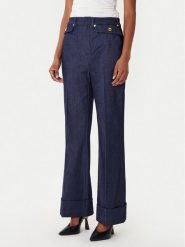 Marciano Guess Jeansy 5YPA05 7457A Granatowy Bootcut Fit. Niebieskie jeansy damskie Marciano Guess, z aplikacjami, z jeansu. Za 709.99 zł.
