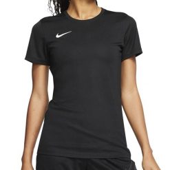 Womens Park VII t-shirt 010. Czarne t-shirty damskie Nike, m, bez wzorów, sportowe, bez kołnierzyka, bez ramiączek. Za 107.24 zł.