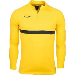 Bluza sportowa męska Nike Dri-FIT Academy. Żółte bielizna sportowa męska Nike, m, bez wzorów, dri-fit (nike). Za 162.98 zł.