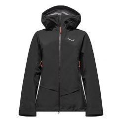 Damska kurtka turystyczna z kapturem Salewa Ortles GTX 3L Epe. Czarne kurtki sportowe damskie Salewa, na zimę, l, bez wzorów, z gore-texu, bez ramiączek, z kapturem, trekkingowe, gore-tex. Za 1,863.00 zł.