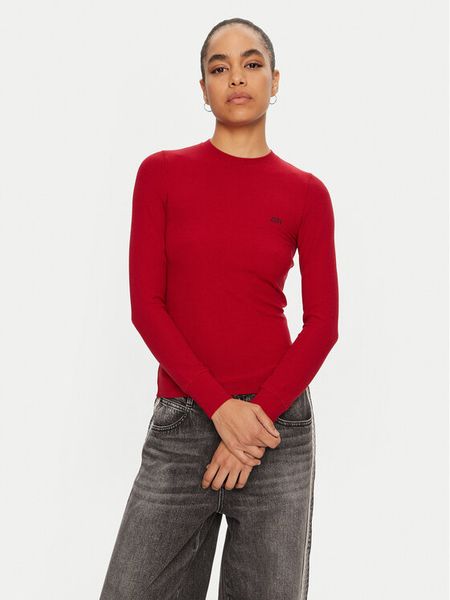 Miss Sixty Bluzka 6L3SJ3890000 Czerwony Regular Fit. Czerwone bluzki damskie Miss Sixty, l, bez wzorów, z lyocellu, bez kołnierzyka, bez ramiączek. Za 289.99 zł.