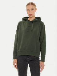 Pepe Jeans Bluza Felicity PL581462 Zielony Regular Fit. Zielone bluzy damskie Pepe Jeans, m, bez wzorów, z bawełny, bez ramiączek, bez kaptura. Za 259.99 zł.