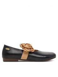 Laura Vita Baleriny Florineo 1 Czarny. Czarne balerinki damskie Laura Vita, bez wzorów, ze skóry, bez obcasa, bez zapięcia. Za 449.99 zł.
