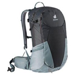 Plecak turystyczny Deuter Futura 29 EL dla wysokich - graphite/shale. Niebieskie plecaki damskie Deuter, bez wzorów, sportowe. Za 533.99 zł.