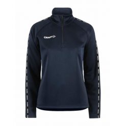 Bluza z zamkiem 1/2 dla kobiet Craft Squad 2.0. Niebieskie bluzy damskie Craft, l, bez wzorów, z materiału, bez ramiączek, bez kaptura. Za 205.45 zł.