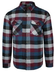 Koszula Weekendowa (Casual) - Brave Soul - Kolorowa Krata. Koszule męskie Brave Soul, l, bez wzorów, z bawełny, casualowe, bez kołnierzyka, bez ramiączek. Za 109.00 zł.