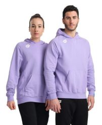 ARENA BLUZA TEAM HOODED SWEAT PANEL 004904/950 LAVANDA M. Fioletowe bluzy damskie ARENA, m, bez wzorów, z bawełny, sportowe, bez ramiączek, bez kaptura. Za 301.98 zł.