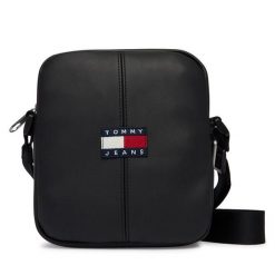 Saszetka Tommy Jeans. Czarne saszetki i nerki męskie Tommy Jeans, bez wzorów, z jeansu. Za 289.99 zł.