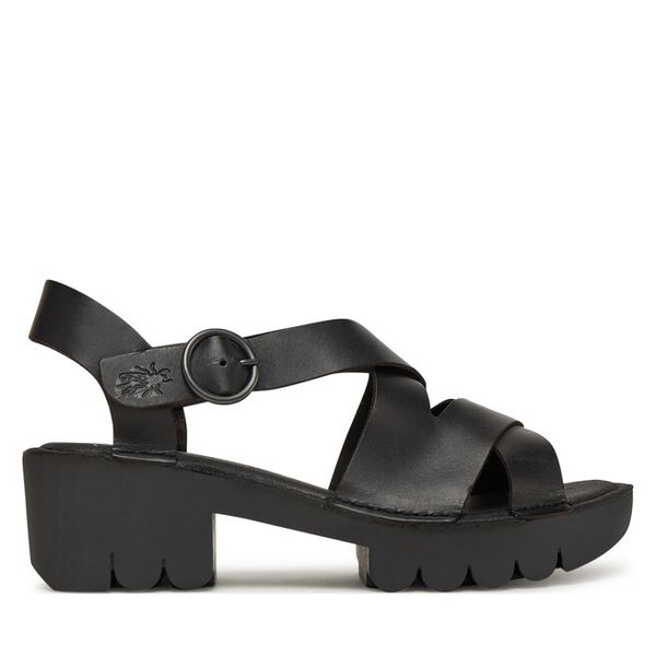 Sandały Fly London. Brązowe sandały męskie Fly London, bez wzorów, bez zapięcia. Za 504.99 zł.