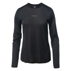 Bluza Damska Elion. Czarne bluzy damskie Hi-tec, bez wzorów, sportowe, bez ramiączek, bez kaptura. Za 117.99 zł.