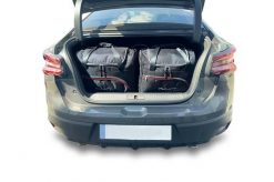 Torby Do Bagażnika Citroen C4 X 2023+ 5Szt Kjust. Czarne torby podróżne damskie KJUST, bez wzorów, z kauczuku. Za 1,465.00 zł.