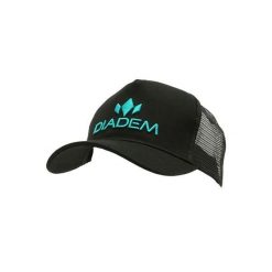Czapka tenisowa Diadem Snapback Trucker czarna. Czarne czapki damskie DIADEM, bez wzorów. Za 90.00 zł.