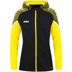 Damska bluza dresowa z kapturem Jako Performance. Czarne bluzy damskie Jako, s, bez wzorów, z dresówki, sportowe, bez ramiączek, z kapturem. Za 263.40 zł.