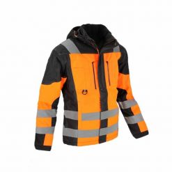 LOGIC ORANGE - KURTKA OCIEPLANA LOGIC ORANGE ROZM. M. Pomarańczowe kurtki męskie PROCERA, m, bez wzorów, bez kaptura. Za 239.04 zł.