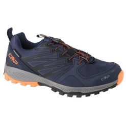 Buty trekkingowe CMP Moon. Niebieskie trekkingi męskie CMP, z meshu, bez zapięcia. Za 269.99 zł.