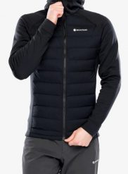 Kurtka hybrydowa męska Montane Composite Hoodie. Czarne kurtki męskie Montane, m, bez wzorów, z materiału, bez kaptura. Za 791.99 zł.