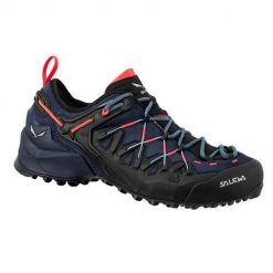 Buty trekkingowe damskie Salewa WS Wildfire Edge Gtx. Fioletowe obuwie trekkingowe damskie Salewa, z materiału, bez zapięcia. Za 1,023.00 zł.