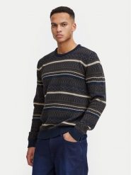 Blend Sweter 20717485 Granatowy Regular Fit. Niebieskie swetry męskie Blend, m, bez wzorów, z syntetyku, bez kołnierzyka, bez ramiączek. Za 149.99 zł.