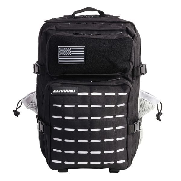 Plecak outdoorowy V2 45L. Brązowe plecaki damskie ELITEX TRAINING, bez wzorów, z materiału, sportowe. Za 302.00 zł.