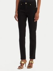 Versace Jeans Couture Jeansy 80HAB5J1 CDW00 Czarny Skinny Fit. Czarne jeansy damskie Versace Jeans Couture, bez wzorów, z bawełny. Za 789.99 zł.