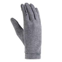 Wielofunkcyjne Rękawiczki Bambusowe Dla Dorosłych Unisex Rami. Szare rękawiczki damskie Viking, bez wzorów. Za 130.99 zł.