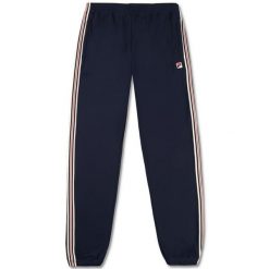 Spodnie dresowe Fila Biella Regular. Niebieskie spodnie sportowe męskie Fila, m, bez wzorów, z dresówki. Za 349.60 zł.