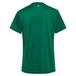 Damski jersey Hummel Core Xk. Zielone koszulki sportowe damskie Hummel, bez wzorów, z jersey, bez ramiączek, do piłki ręcznej. Za 140.50 zł.