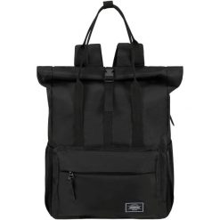 Plecak American Tourister Urban Groove 25. Czarne plecaki męskie American Tourister, bez wzorów, z materiału, biznesowe. Za 209.99 zł.