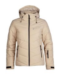 Kurtka narciarska damska Halti Mellow. Czarne kurtki sportowe damskie Halti, na zimę, l, bez wzorów, z lycry, bez ramiączek, bez kaptura, narciarskie. Za 1,244.99 zł.