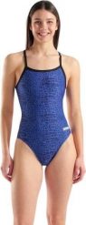 Strój Kąpielowy Damski Arena Snakeskin Swimsuit Challengeback. Czarne stroje kąpielowe damskie Speedo, bez wzorów, z materiału. Za 285.99 zł.