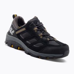 Buty trekkingowe męskie Jack Wolfskin Vojo 3 Texapore czarne. Czarne buty zimowe męskie Jack Wolfskin, bez wzorów, z gumy, bez obcasa, bez zapięcia. Za 677.00 zł.