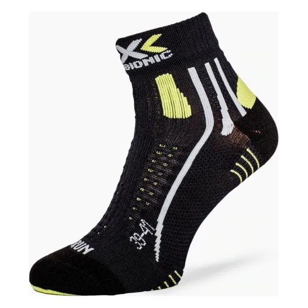 X-Socks Skarpety Effektor Runn Ing Short , czarny, rozmiar S. Czarne skarpetki damskie X-Socks, bez wzorów, z materiału. W wyprzedaży za 69.99 zł.
